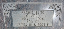 Archie Elmo Guymon 