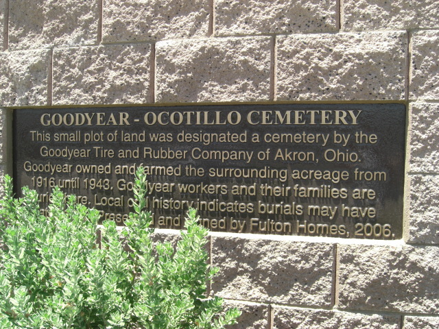 Goodyear-Ocotillo Cemetery