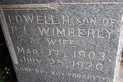 Lowell H. Wimberly 