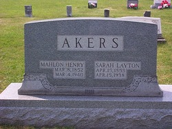 Mahlon Henry Akers 