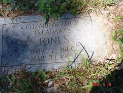Elizabeth Lucy <I>Treadaway</I> Jones 