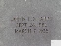 John L Sharpe 