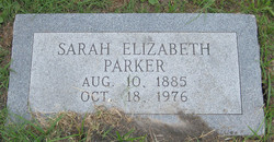 Sarah Elizabeth Parker 