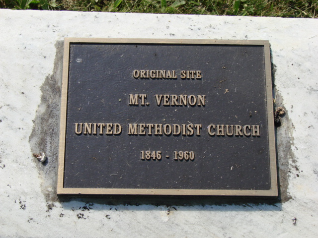 Mount Vernon United Methodist Church Cemetery Old