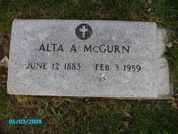 Alta A. <I>Stratton</I> McGurn 