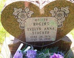 Evelyn Anna <I>Stocker</I> Rogers 