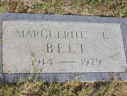 Marguerite Elizabeth <I>Blackwell</I> Belt 