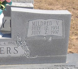 Mildred Virginia <I>Register</I> Rogers 