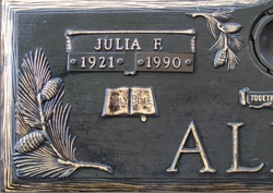 Julia Ruth <I>Flinchum</I> Alley 