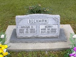 Maggie <I>Dunham</I> Beckman 