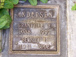 Granville Edward Andersen 
