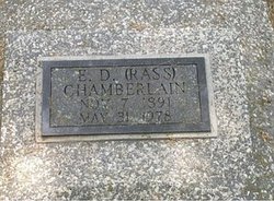 Erastus Donald “Rass” Chamberlain 