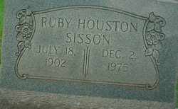 Ruby <I>Houston</I> Sisson 