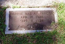 Nannie Mae Alexander 
