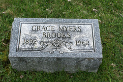 Grace <I>Myers</I> Brooks 