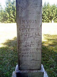 Nancy <I>Cyrus</I> Powell 