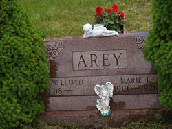 Marie L <I>Clements</I> Arey 