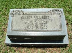 Mary Claire <I>Zell</I> Breth 