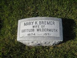 Mary Katherine <I>Bremer</I> Wildermuth 
