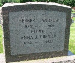 Anna Josephine <I>Grenier</I> Jandrow 