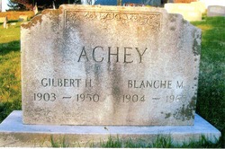 Blanche M <I>Remaly</I> Achey 