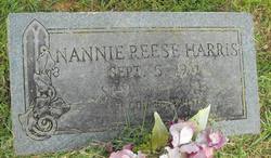 Nannie <I>Reese</I> Harris 