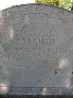 John M. Abraham 