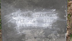 Sam K Blackmon 