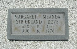 Margaret Meanda <I>Strickland</I> Dove 
