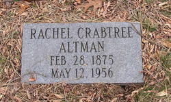 Rachel Bersheba <I>Crabtree</I> Altman 