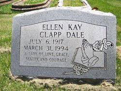 Ellen Kay <I>Clapp</I> Dale 