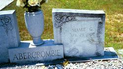 Mamie <I>Garrett</I> Abercrombie 