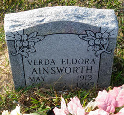 Verda Eldora “Verdie” Ainsworth 