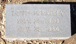 Lloyd Eugene Bailey 