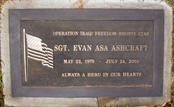 Sgt Evan Asa Ashcraft 