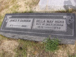 Della May <I>Hicks</I> Barham 