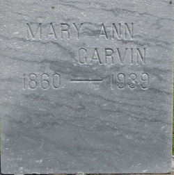 Mary Ann <I>Kaiser</I> Garvin 