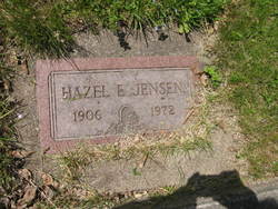 Hazel E. <I>Swedlund</I> Jensen 