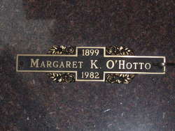 Margaret K. <I>Keough</I> O'Hotto 