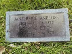 Jane <I>Brice</I> Ambrose 