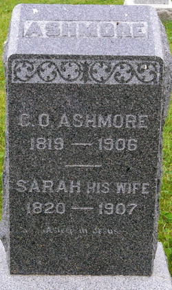 Sarah <I>Anderson</I> Ashmore 
