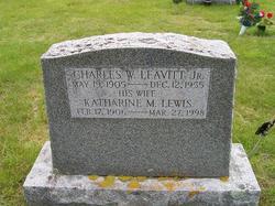 Katharine McLellan <I>Lewis</I> Leavitt 