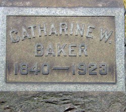 Catharine <I>Warren</I> Baker 