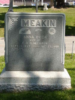 Anna Birkenshaw <I>Peck</I> Meakin 