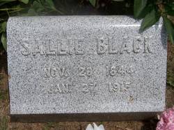 Sarah “Sallie” Black 
