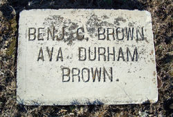 Ava L <I>Durham</I> Brown 
