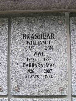 Barbara May Brashear 