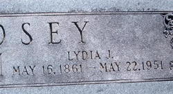 Lydia J <I>Paulman</I> Lindsey 