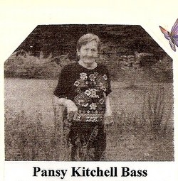Mrs Ruby Pansy <I>Kitchell</I> Bass 