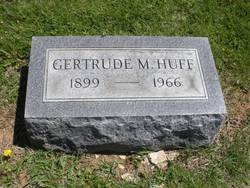 Gertrude M. “Gertie” <I>Yates</I> Huff 